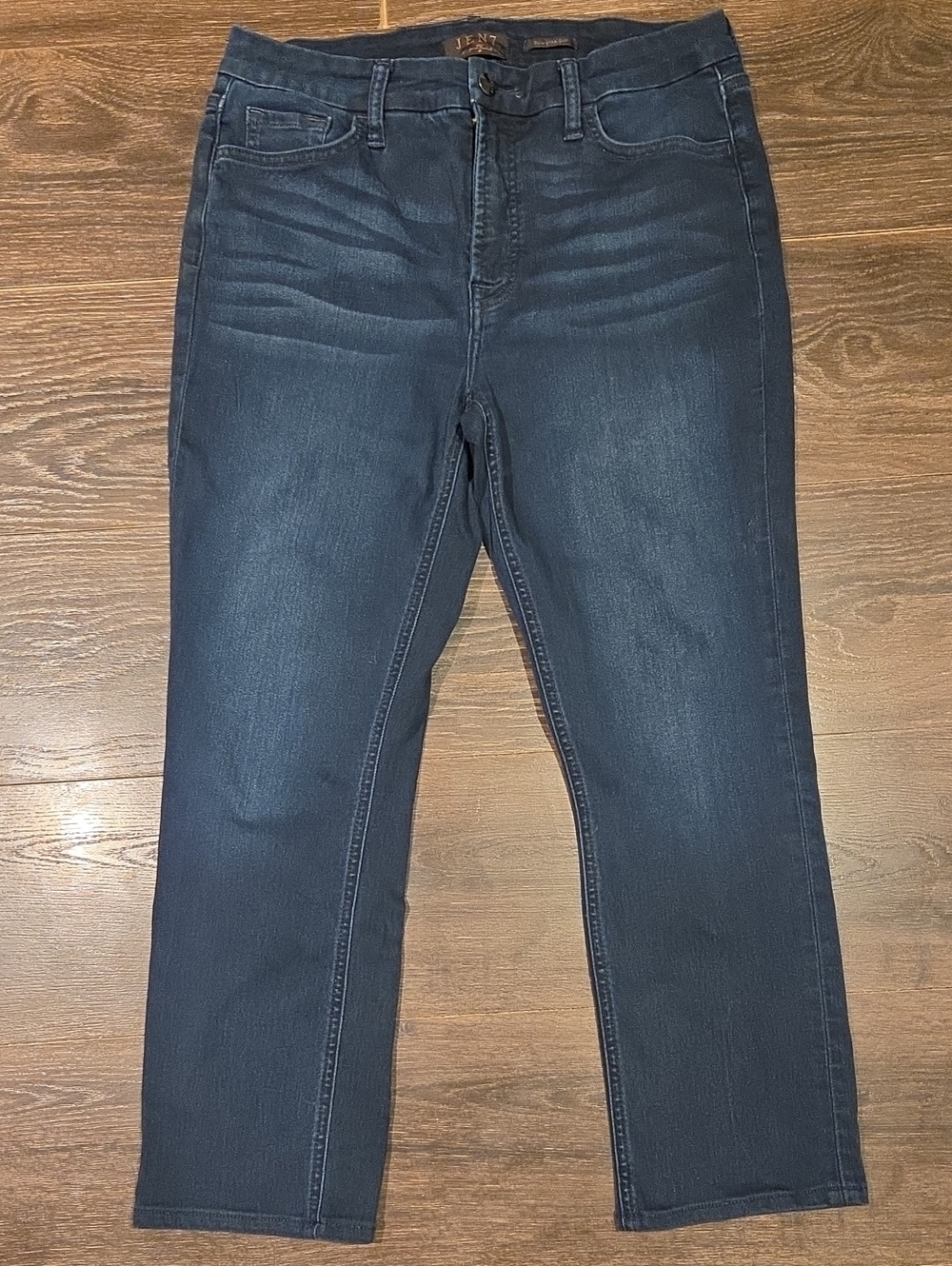 ❤️ 7 FOR ALL MANKIND JEN7 SLIM STRAIGHT CROP JEANS, 10 (30)